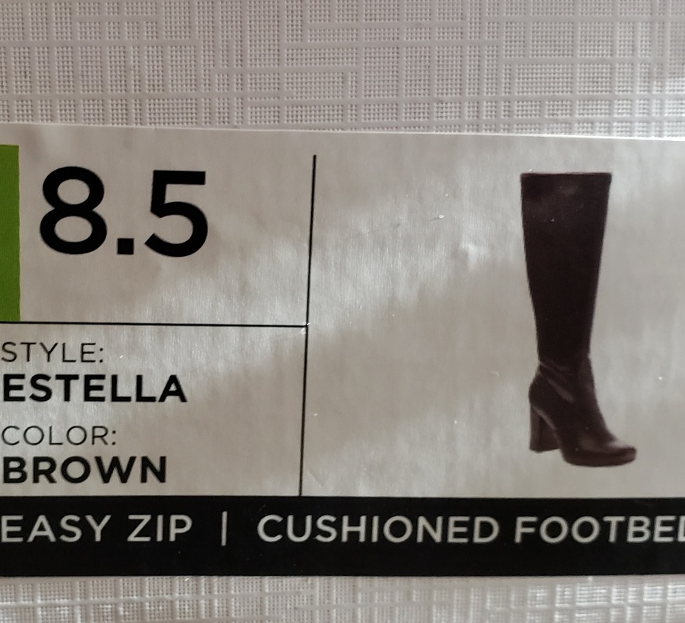 NIB CROFT & BARROW Knee High Boots Sz. 8.5